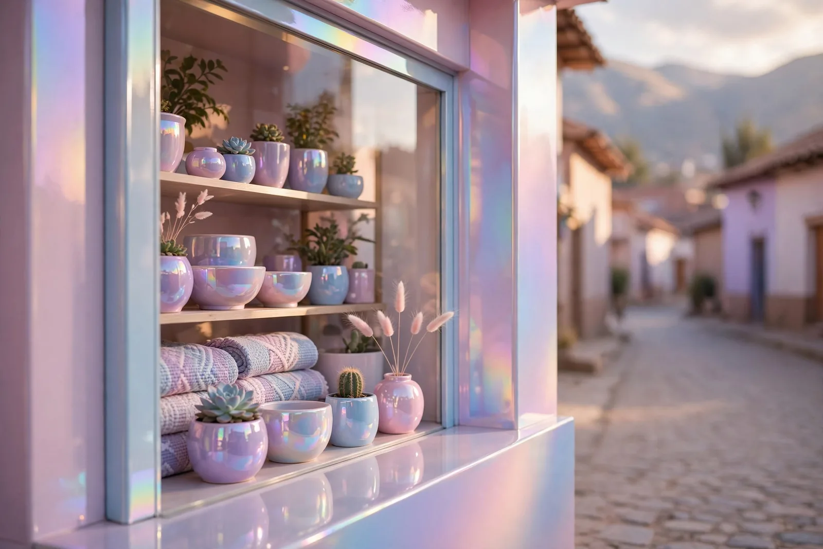 A small shop on a street